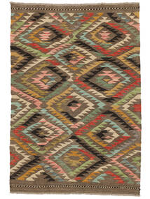 Kilim Ariana Trend Rug 121X178 Brown/Black Wool, Afghanistan Carpetvista