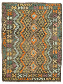  154X204 Small Kilim Afghan Old Style Rug Wool, Carpetvista