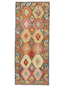 82X198 Kelim Afghan Old Style Orientalisk Hallmatta Brun/Orange (Ull, Afghanistan) Carpetvista
