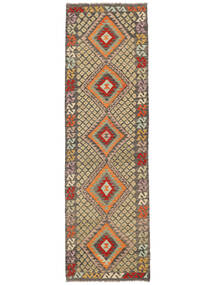  94X312 Petit Kilim Afghan Old Style Tapis Laine, Carpetvista
