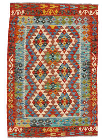  105X153 Petit Kilim Afghan Old Style Tapis Laine, Carpetvista