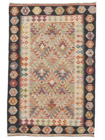 103X157 絨毯 オリエンタル キリム アフガン オールド スタイル オレンジ/茶色 (ウール, アフガニスタン) Carpetvista