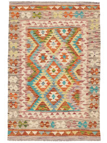  Orientalischer Kelim Afghan Old Stil Teppich 99X148 Wolle, Afghanistan Carpetvista