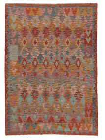  202X284 Chilim Afghan Old Style Covor Dark Red/Maro Afganistan
 Carpetvista