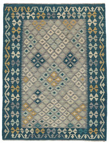  133X174 Small Kilim Afghan Old Style Rug Wool, Carpetvista