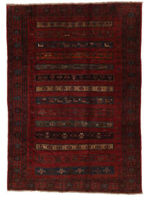 197X280 絨毯 バルーチ オリエンタル ブラック (ウール, アフガニスタン) Carpetvista