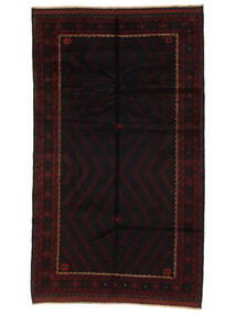 157X270 Baluch Rug Oriental Black (Wool, Afghanistan) Carpetvista