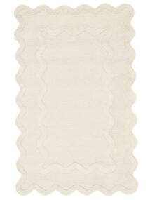 Clara 100X160 小 オフホワイト ウール 絨毯