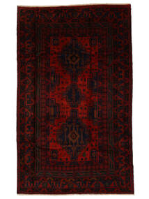 167X268 Baluch Rug Oriental Black/Dark Red (Wool, Afghanistan) Carpetvista