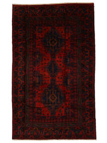  Oriental Baluch Rug 167X268 Black/Dark Red Wool, Afghanistan Carpetvista