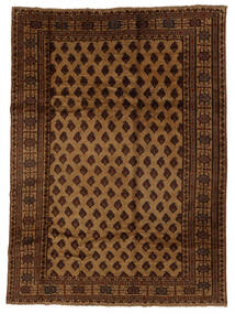 絨毯 バルーチ 200X270 ブラック/茶色 (ウール, アフガニスタン)