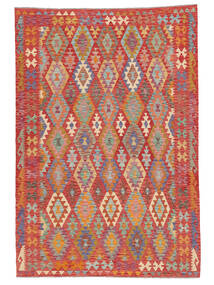  199X292 Kilim Afghan Old Style Rug Wool, Carpetvista