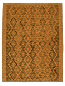 155X200 Tapete Kilim Afegão Old Style Oriental Castanho/Preto (Lã, Afeganistão) Carpetvista