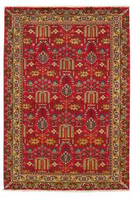100X143 Tabriz 50 Raj Teppe Orientalsk Mørk Rød/Brun (Ull, Persia/Iran)