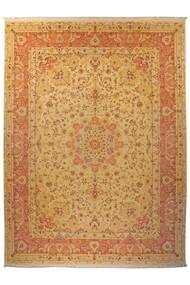 294X390 絨毯 タブリーズ 50 Raj オリエンタル 茶色/オレンジ 大きな (ウール, ペルシャ/イラン)