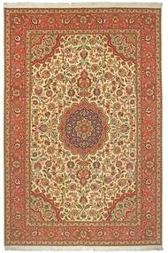 201X300 Tabriz 50 Raj Rug Oriental Brown/Orange (Wool, Persia/Iran)