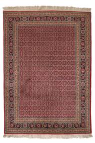 絨毯 ペルシャ タブリーズ 50 Raj 142X202 ダークレッド/茶色 (ウール, ペルシャ/イラン)