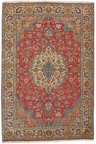  142X213 Tabriz 50 Raj Covor Maro/Dark Red Persia/Iran
