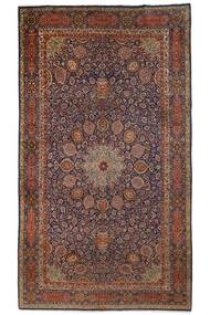 絨毯 ペルシャ タブリーズ 50 Raj 158X280 ブラック/茶色 (ウール, ペルシャ/イラン)