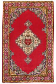  107X176 Tabriz 50 Raj Rug Dark Red/Brown Persia/Iran