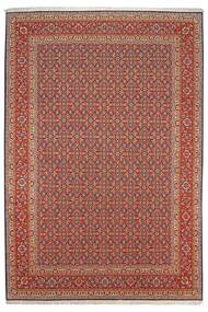 199X292 絨毯 オリエンタル タブリーズ 50 Raj ダークレッド/茶色 (ウール, ペルシャ/イラン)