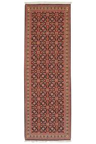 66X198 러그 오리엔탈 타브리즈 50 Raj 복도용 러너
 다크 레드/검정색 (울, 페르시아/이란)