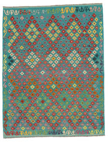  158X202 Pequeno Kilim Afegão Old Style Tapete Lã, Carpetvista