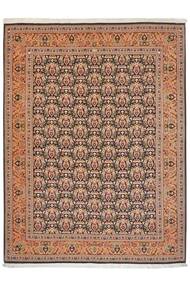 151X201 絨毯 タブリーズ 50 Raj オリエンタル 茶色/ブラック (ウール, ペルシャ/イラン)