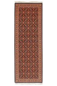 70X196 러그 오리엔탈 타브리즈 50 Raj 복도용 러너
 다크 레드/검정색 (울, 페르시아/이란)