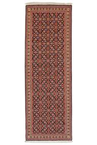69X205 Dywan Orientalny Tebriz 50 Raj Chodnikowy Ciemnoczerwony/Czarny (Wełna, Persja/Iran)