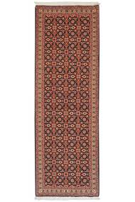 65X197 Tappeto Orientale Tabriz 50 Raj Passatoie Rosso Scuro/Nero (Lana, Persia/Iran)