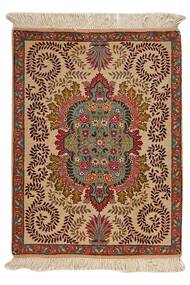  Oriental Tabriz 50 Raj Rug 63X84 Brown/Black Wool, Persia/Iran