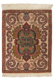絨毯 オリエンタル タブリーズ 50 Raj 64X81 茶色/ブラック (ウール, ペルシャ/イラン)