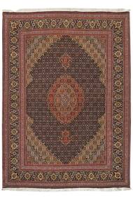 156X213 絨毯 タブリーズ 50 Raj オリエンタル 茶色/ブラック (ウール, ペルシャ/イラン)