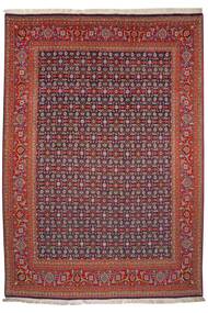 絨毯 オリエンタル タブリーズ 50 Raj 205X282 ダークレッド/ブラック (ウール, ペルシャ/イラン)