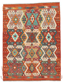 147X197 Tapete Oriental Kilim Afegão Old Style Vermelho Escuro/Preto (Lã, Afeganistão) Carpetvista