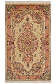 77X131 Tabriz 50 Raj Rug Oriental Brown/Orange (Wool, Persia/Iran)