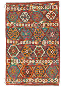  134X208 Pequeno Kilim Afegão Old Style Tapete Lã, Carpetvista