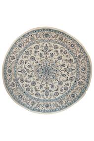  Ø 244 Nain Rug Oriental Round (Wool, Persia/Iran)