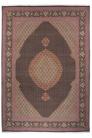  Oriental Tabriz 50 Raj Rug 251X355 Brown/Black Large Wool, Persia/Iran