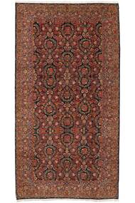 Mohadjeran Teppich 314X544 Dunkelrot/Schwarz Großer Wolle, Persien/Iran