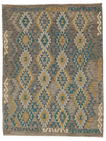  147X193 Kilim Afgán Old Style Szőnyeg Barna/Fekete Afganisztán
 Carpetvista