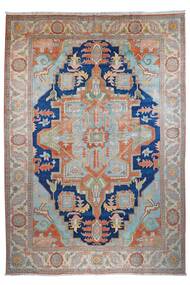 絨毯 ペルシャ Serapi 300X427 茶色/ダークグレー 大きな (ウール, ペルシャ/イラン)