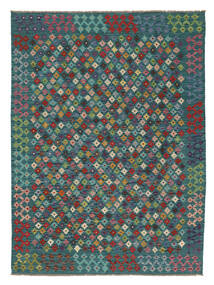  184X246 Kelim Afghan Old Stil Teppich Wolle, Carpetvista
