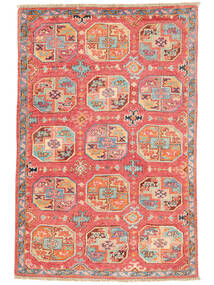  86X130 Kazak Fine Teppich Rot/Braun Afghanistan Carpetvista