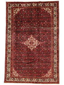 Tapete Oriental Hosseinabad 200X300 Vermelho Escuro/Preto (Lã, Pérsia/Irão)