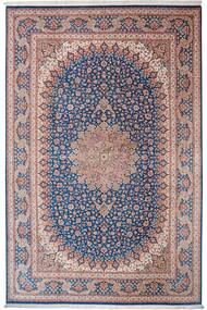  Persisk Qum Silke Teppe 197X299 Rød/Svart (Silke, Persia/Iran)