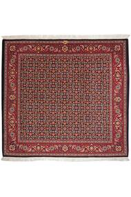 190X204 Täbriz 40 Raj Teppich Orientalischer Quadratisch Dunkelrot/Schwarz (Wolle, Persien/Iran)