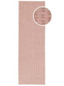 Teppichläufer 80X250 Baumwolle Moderner Bumblin - Rosa