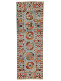 82X240 Kazak Fine Orientalisk Hallmatta Mörkröd/Brun (Ull, Afghanistan) Carpetvista